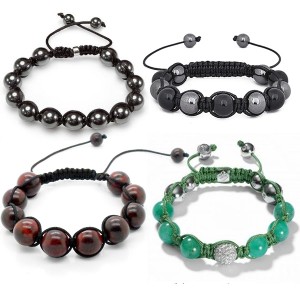 4 braccialetti shamballa